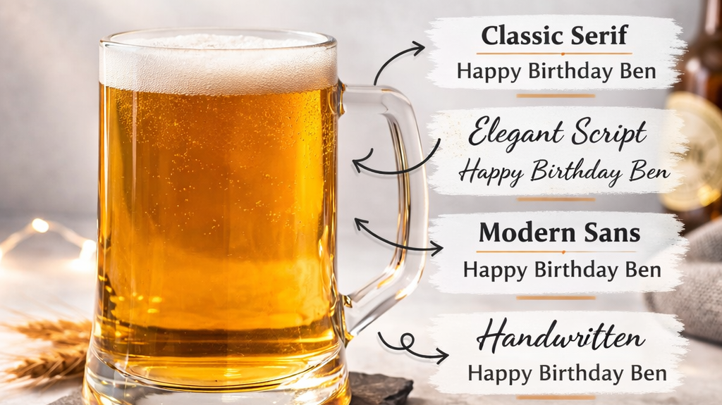 The Personalised Glassware Guide: Which Glass for Which Drink