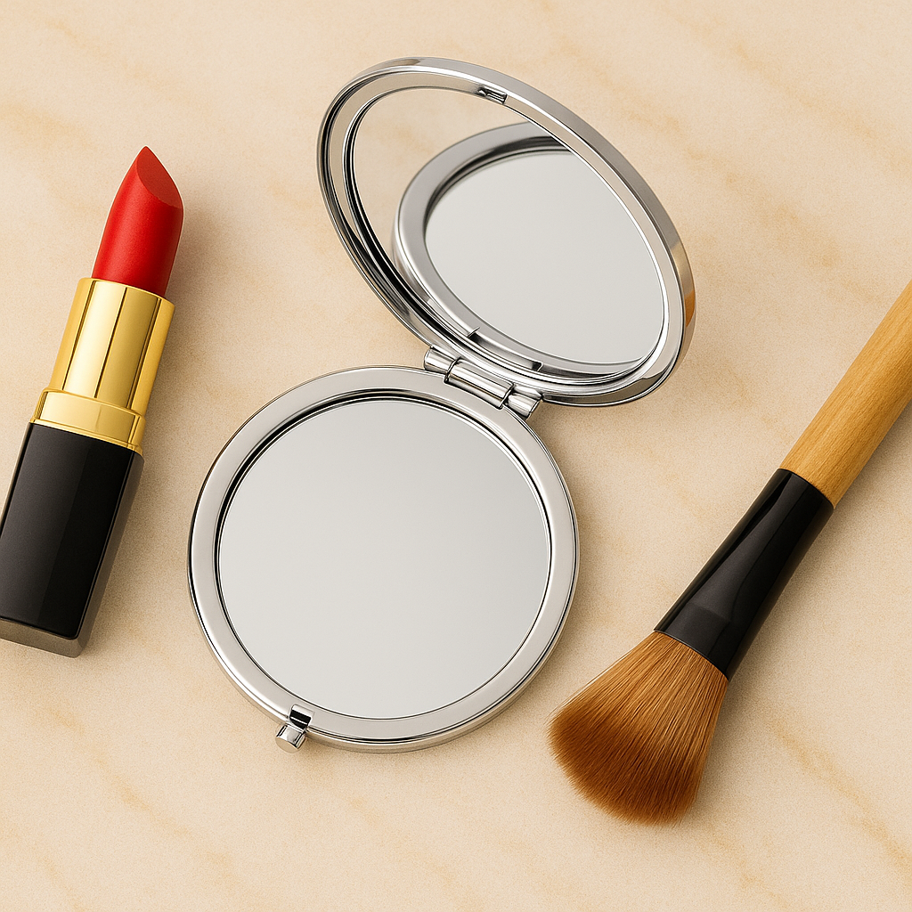 Personalised Nana Silver Compact Mirror - Compact Mirror