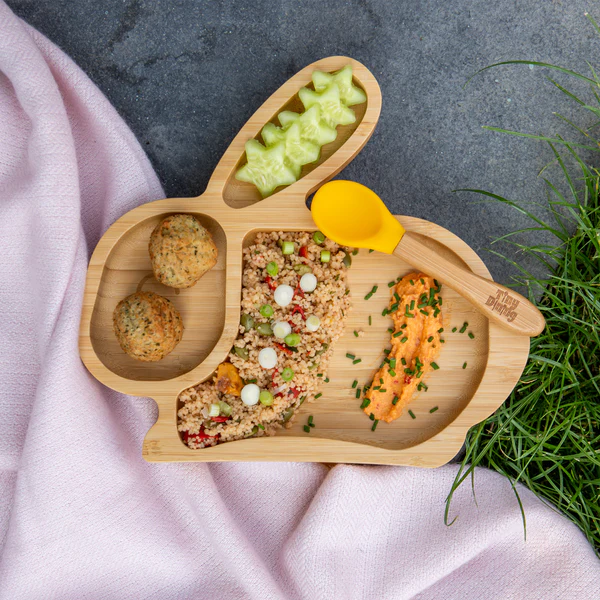 Personalised Rabbit Tiny Dining Suction Plate