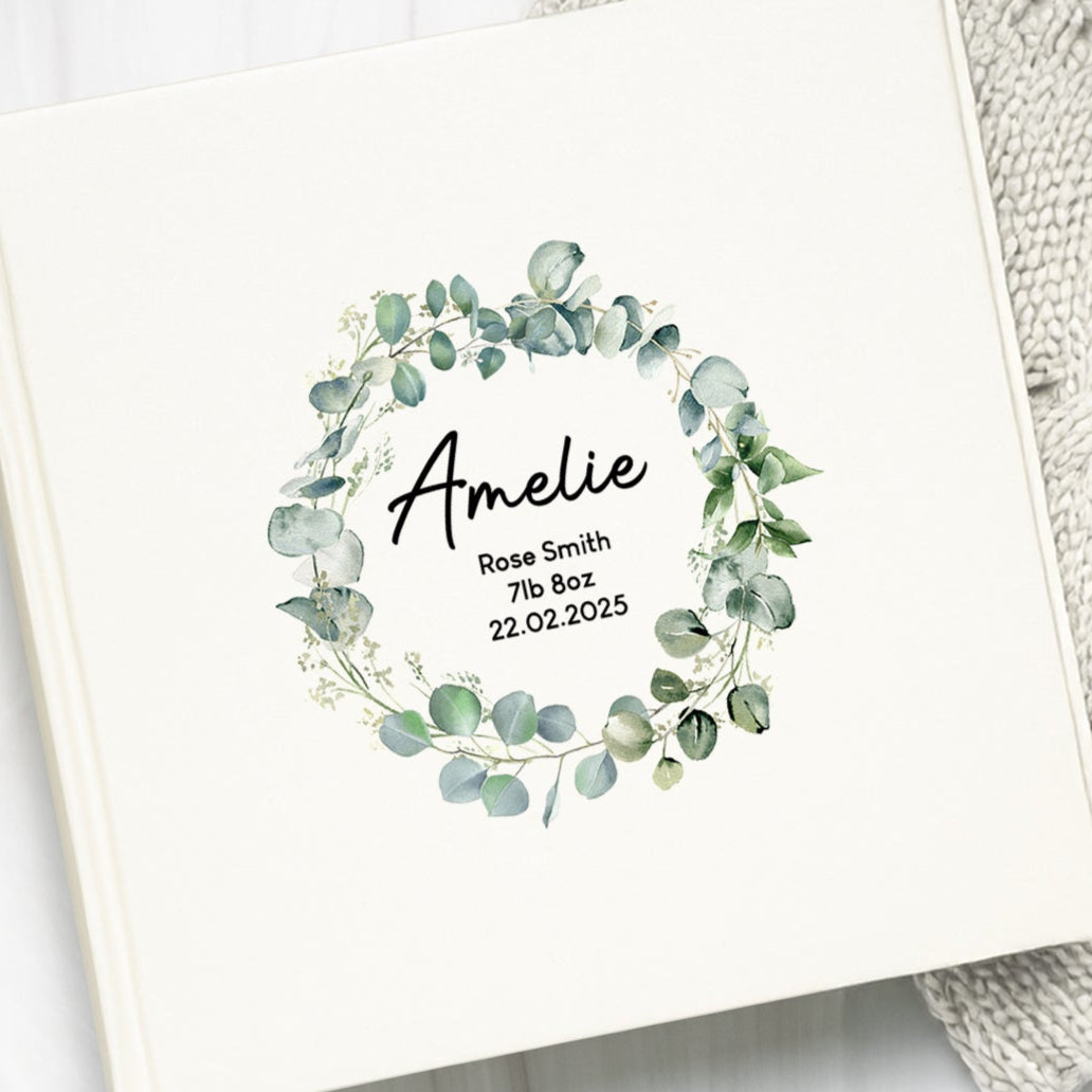 Personalised Ivory Floral Photo Album - Photo Album