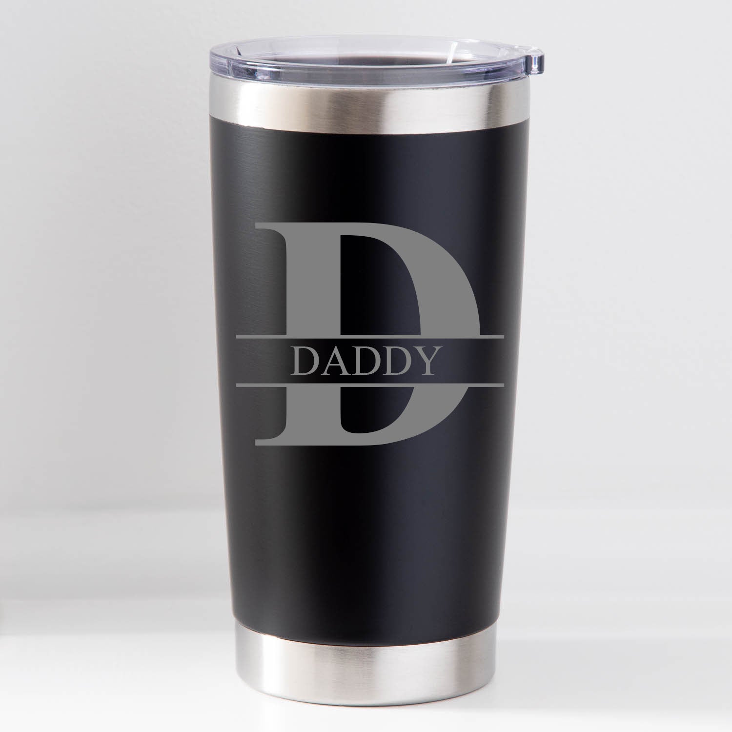 Personalised Initial & Name Insulated Travel Cup | Engraved - Thermos Water Bottles