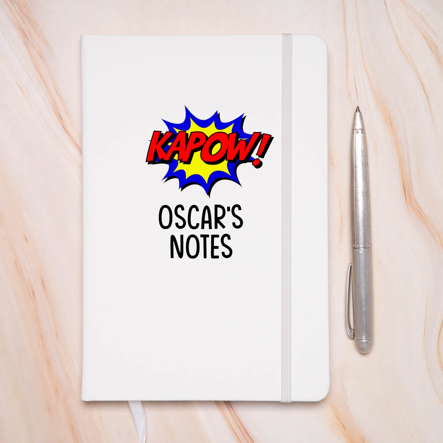 Personalised Comic Book PU A5 Notebook - Notebook
