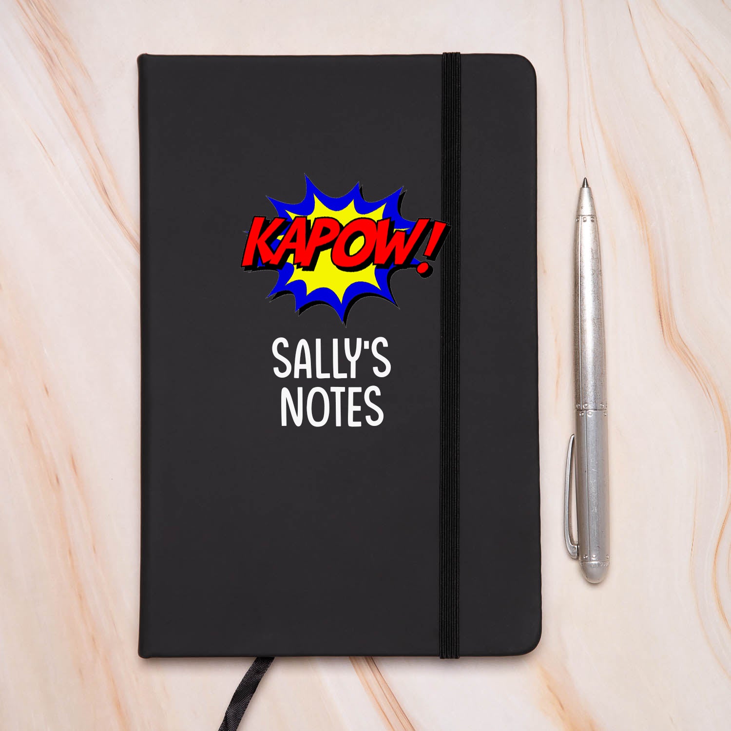 Personalised Comic Book PU A5 Notebook - Notebook