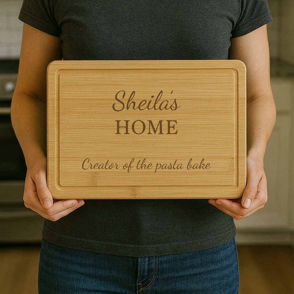Personalised Mum’s Kitchen Wooden Chopping Board - Chopping Boards
