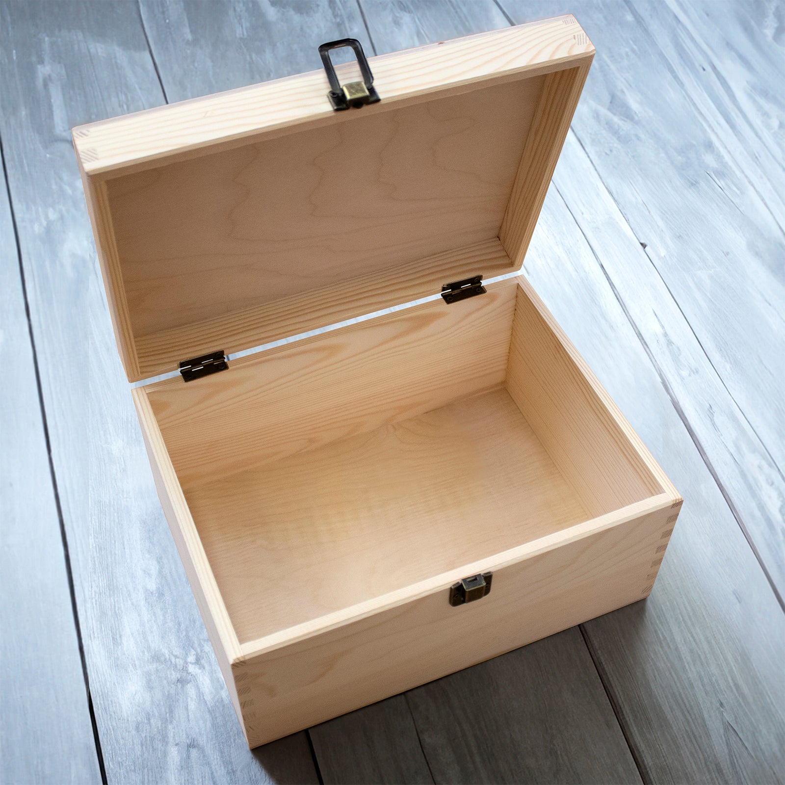 Personalised Christmas Eve Wooden Box - Wooden Keepsake Box