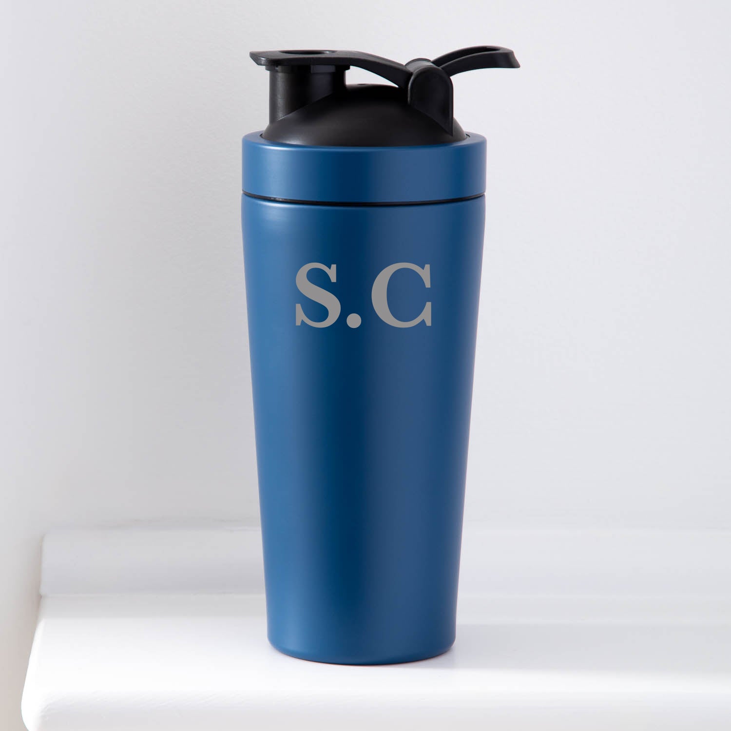 Personalised Initials Protein Shaker Bottle - Protein Shaker Bottles