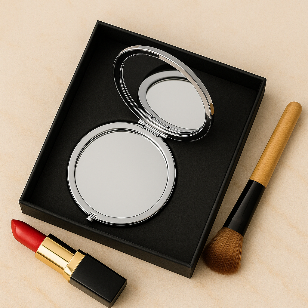 Personalised Nana Silver Compact Mirror - Compact Mirror