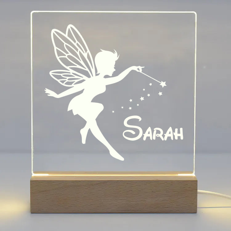 Personalised Fairy LED Night Light - LED Night Light