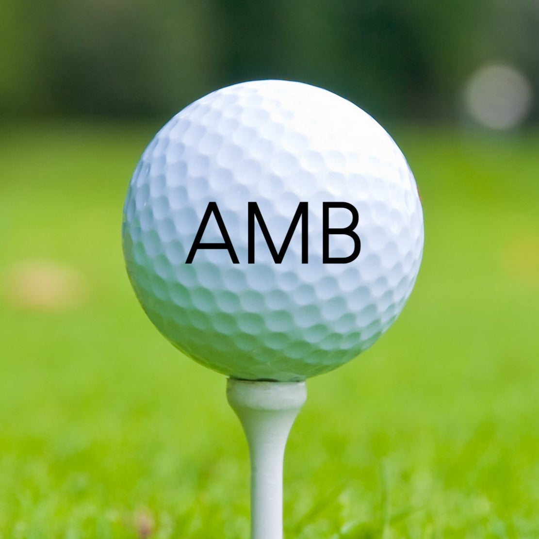 Personalised Initials Golf Ball - Golf Balls