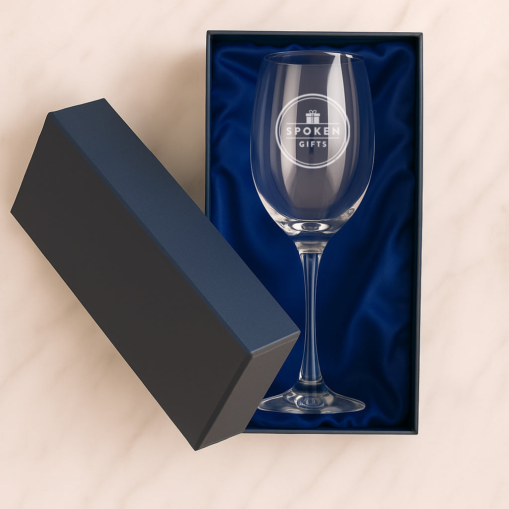 Personalised 80th Birthday Aged Large Wine Glass - Wine Glasses