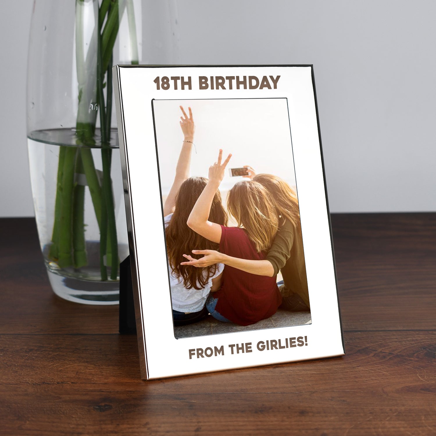 Personalised Silver 4x6 18th Birthday Photo Frame - Photo Frames
