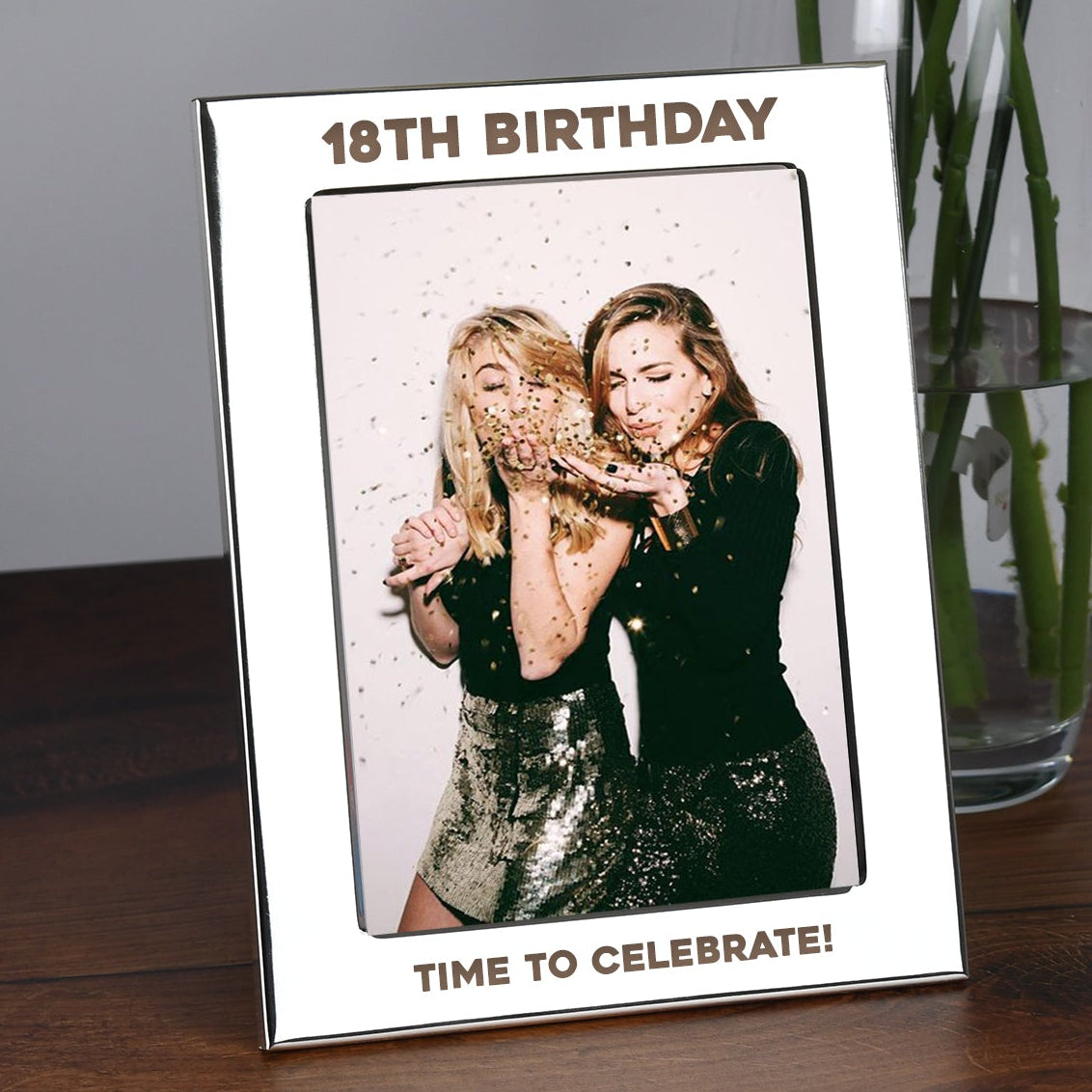 Personalised Silver 5x7 18th Birthday Photo Frame - Photo Frames