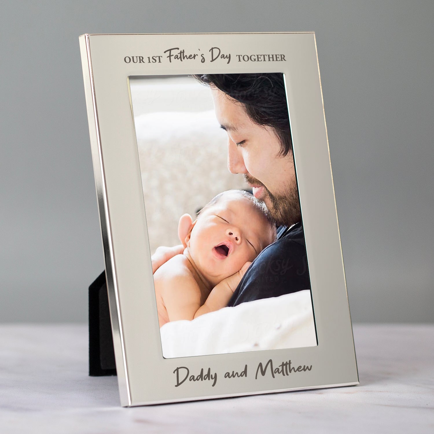 Personalised Our 1st Father’s Day Together 4x6 Photo Frame - Photo Frames