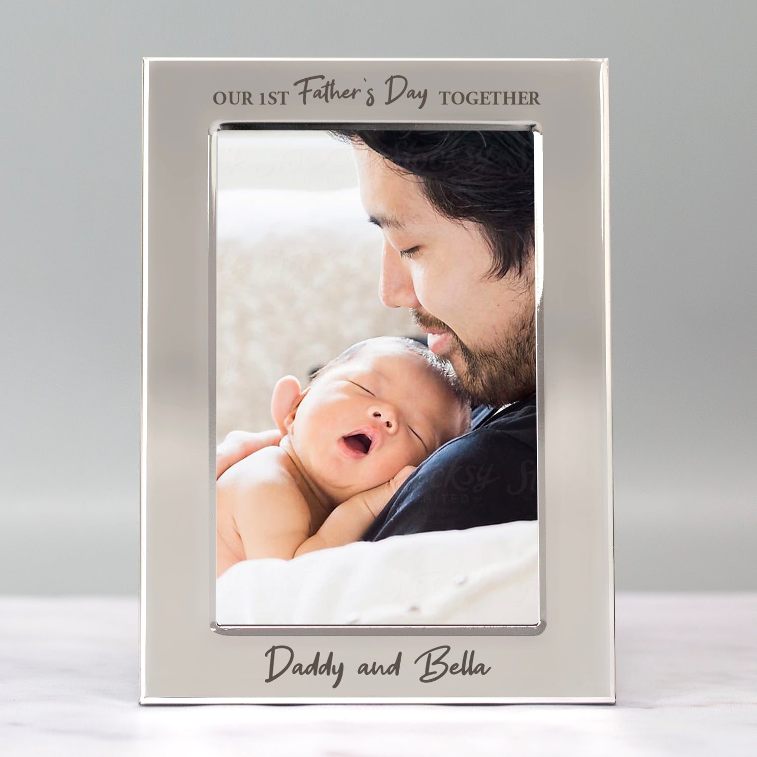 Personalised Our 1st Father’s Day Together 4x6 Photo Frame - Photo Frames