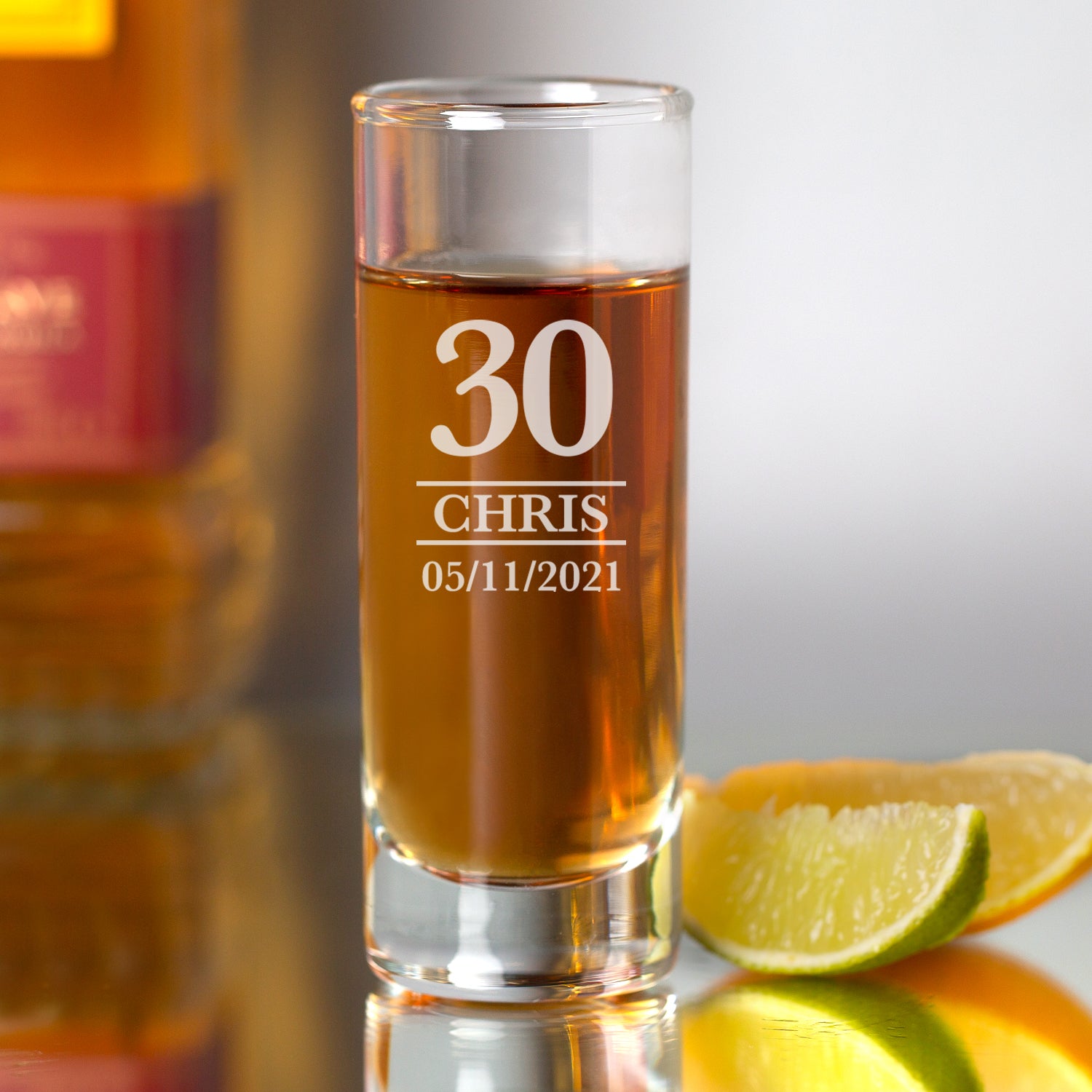 Personalised Birthday Age Shot Glass - Shot Glass