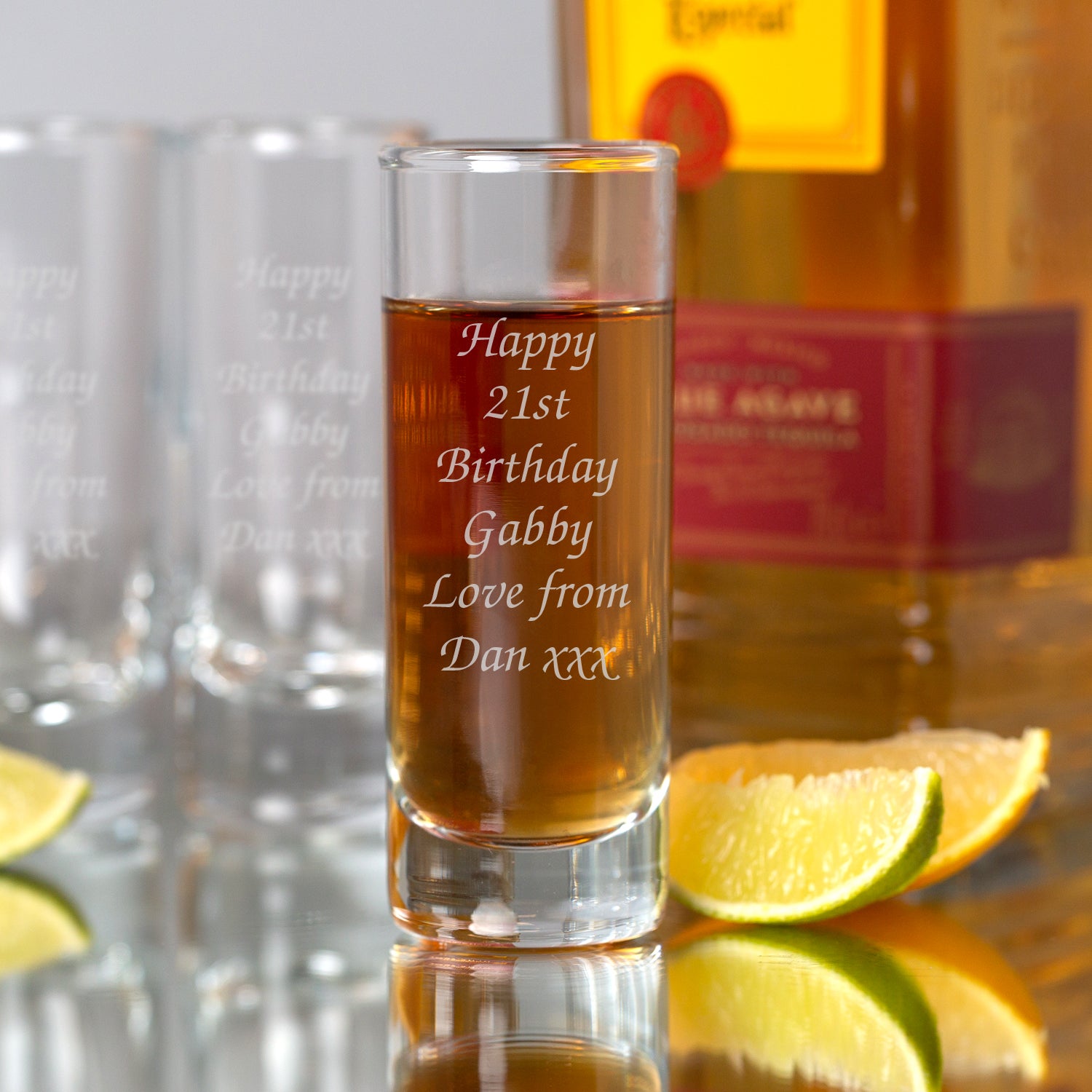 Personalised Engraved Any Message Shot Glass - Shot Glass