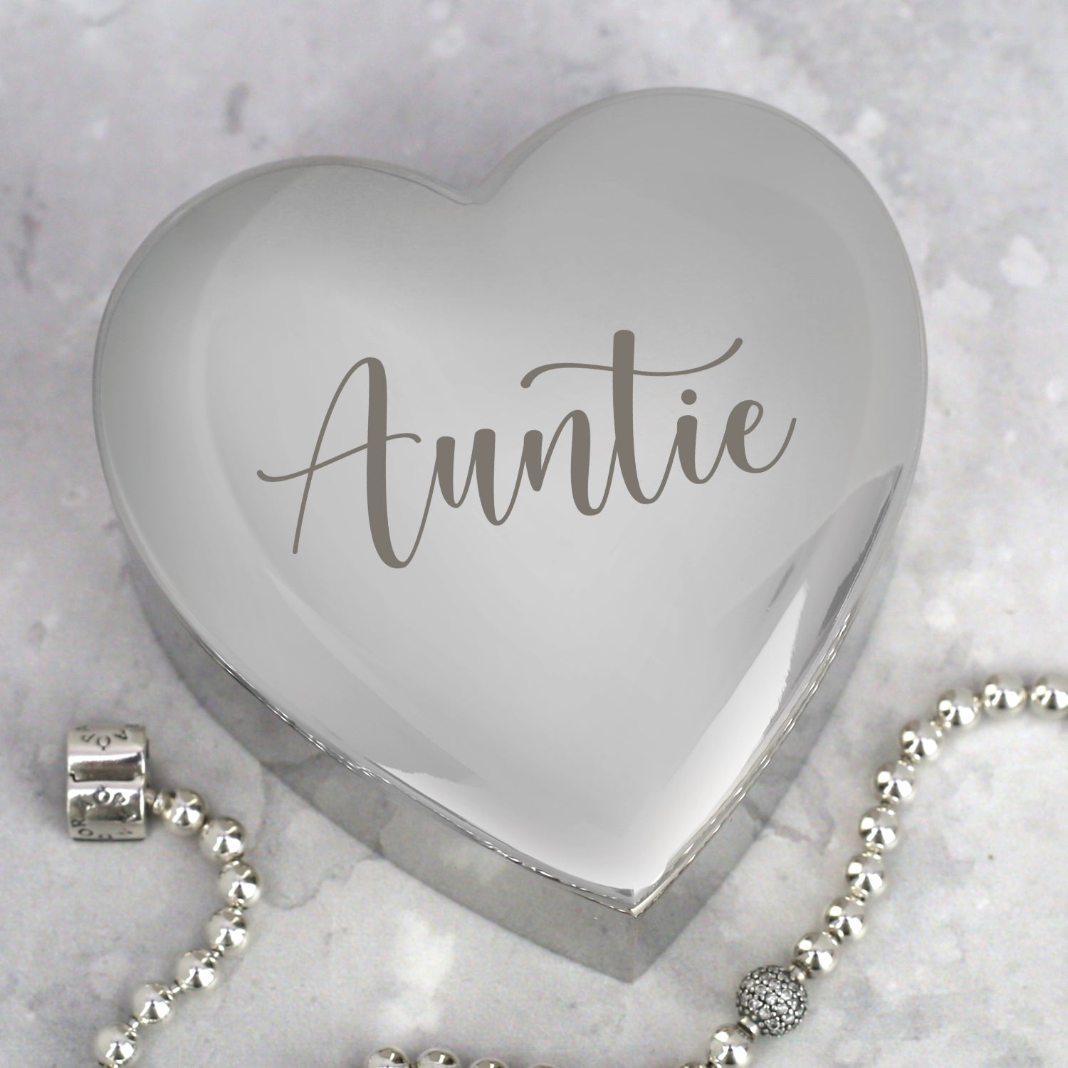 Auntie Heart Trinket Box - Trinket Box