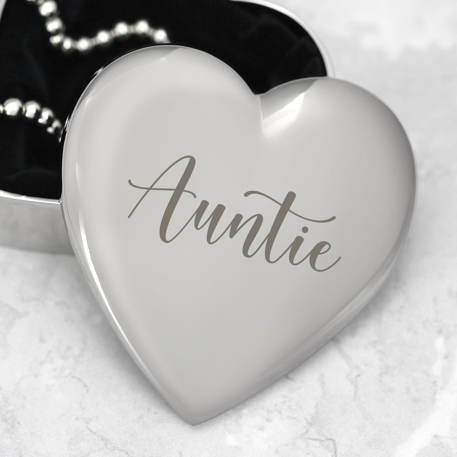 Auntie Heart Trinket Box - Trinket Box