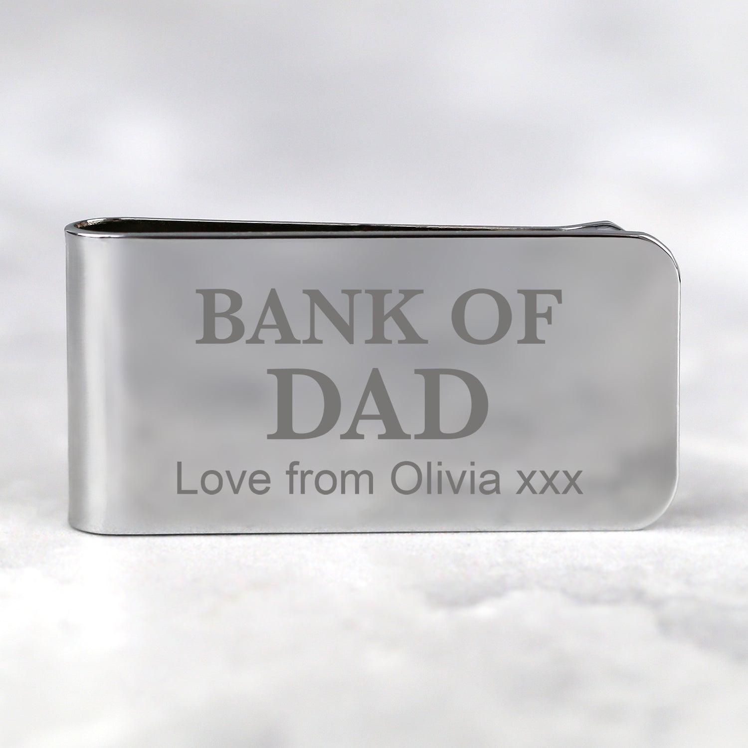 Personalised Bank Of Money Clip - Accessories