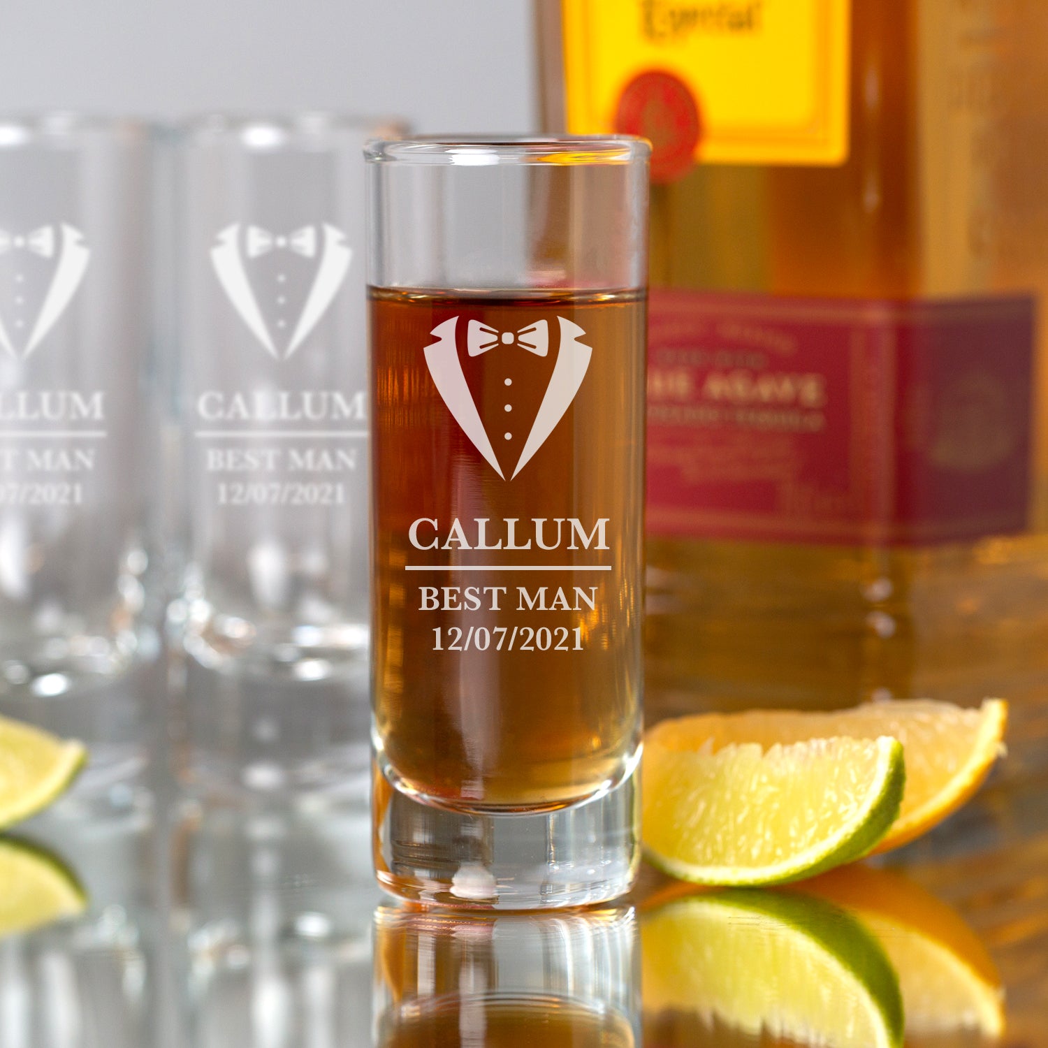Personalised Best Man Shot Glass - Shot Glass