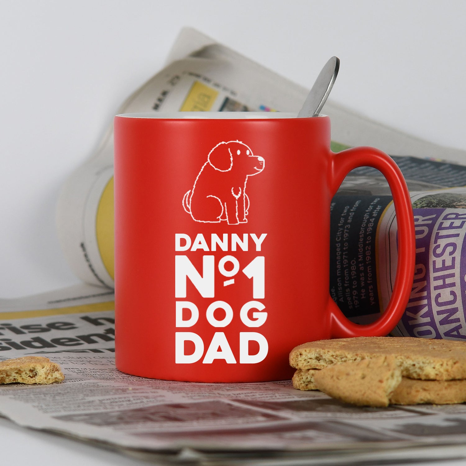 Personalised Dog Dad Mug - Mugs