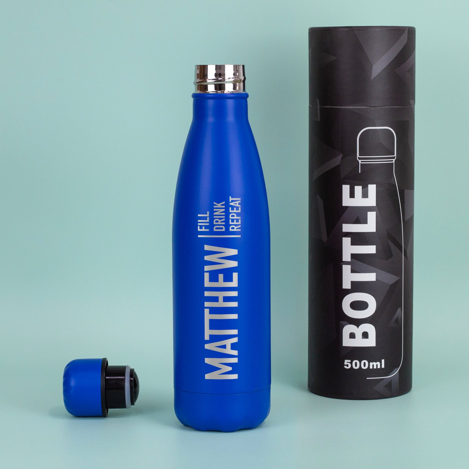 Personalised Fill Drink Repeat Thermos Water Bottle - Thermos Water Bottles