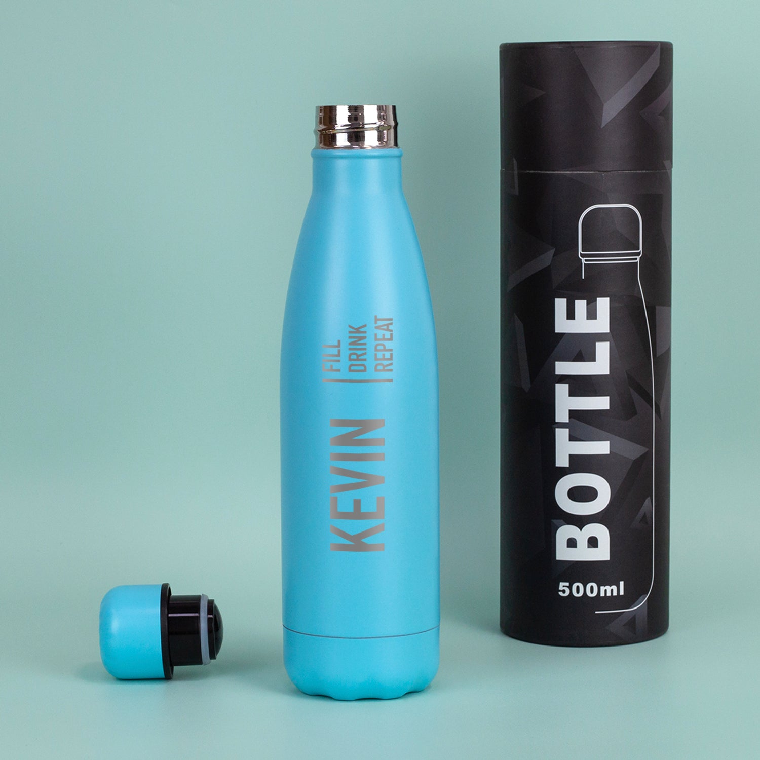 Personalised Fill Drink Repeat Thermos Water Bottle - Thermos Water Bottles