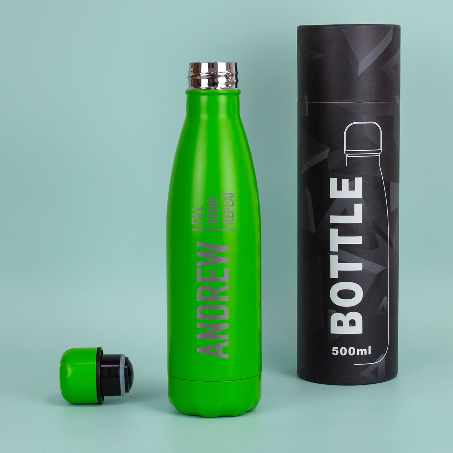 Personalised Fill Drink Repeat Thermos Water Bottle - Thermos Water Bottles