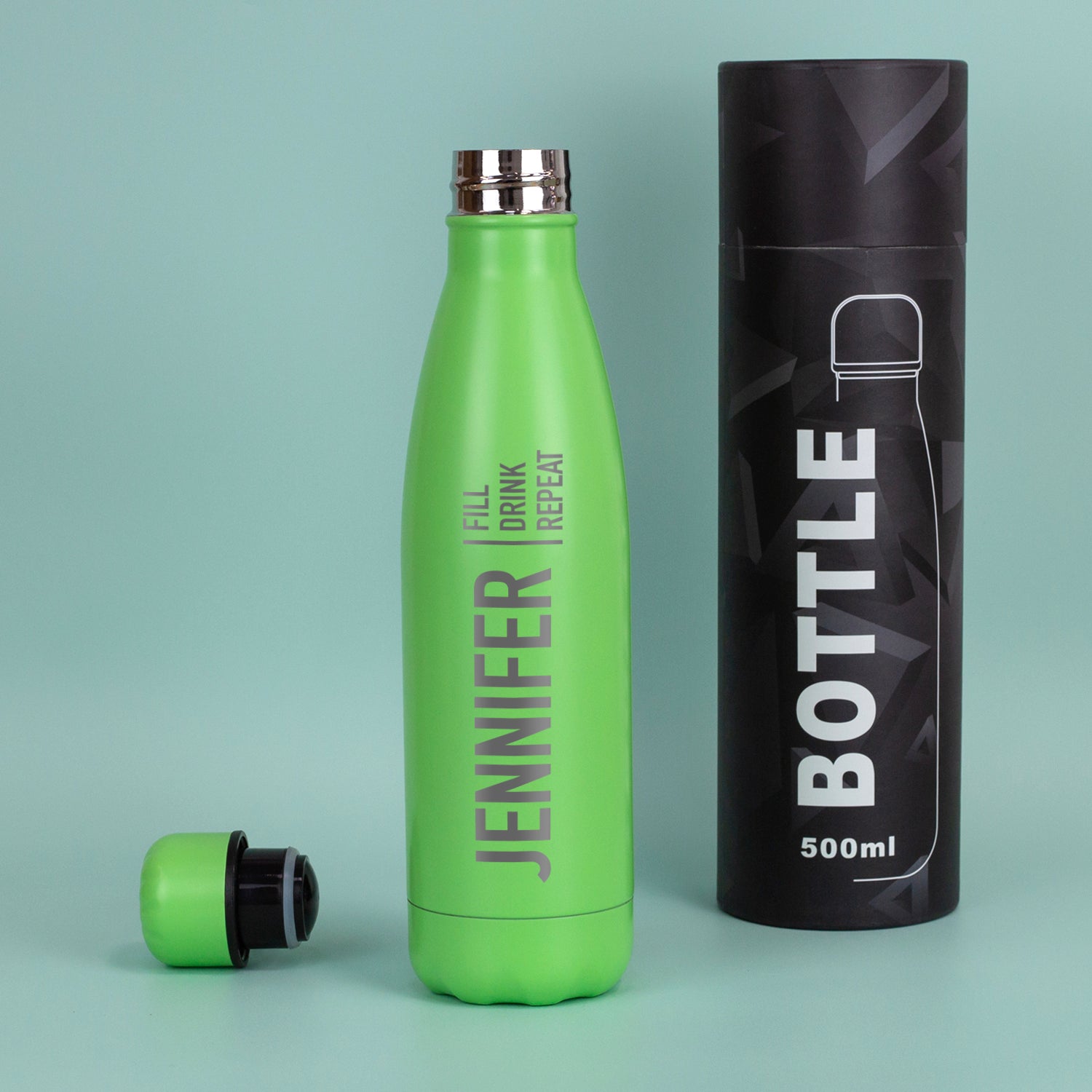 Personalised Fill Drink Repeat Thermos Water Bottle - Thermos Water Bottles