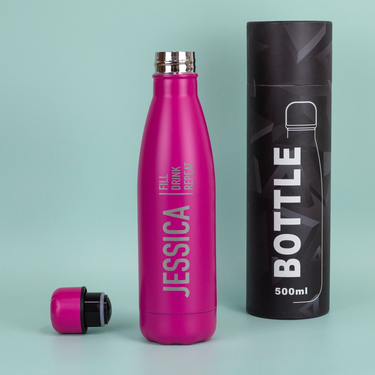 Personalised Fill Drink Repeat Thermos Water Bottle - Thermos Water Bottles