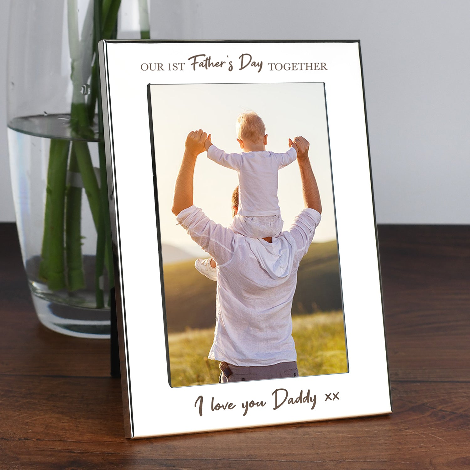 Personalised Our 1st Father’s Day Together 4x6 Photo Frame - Photo Frames