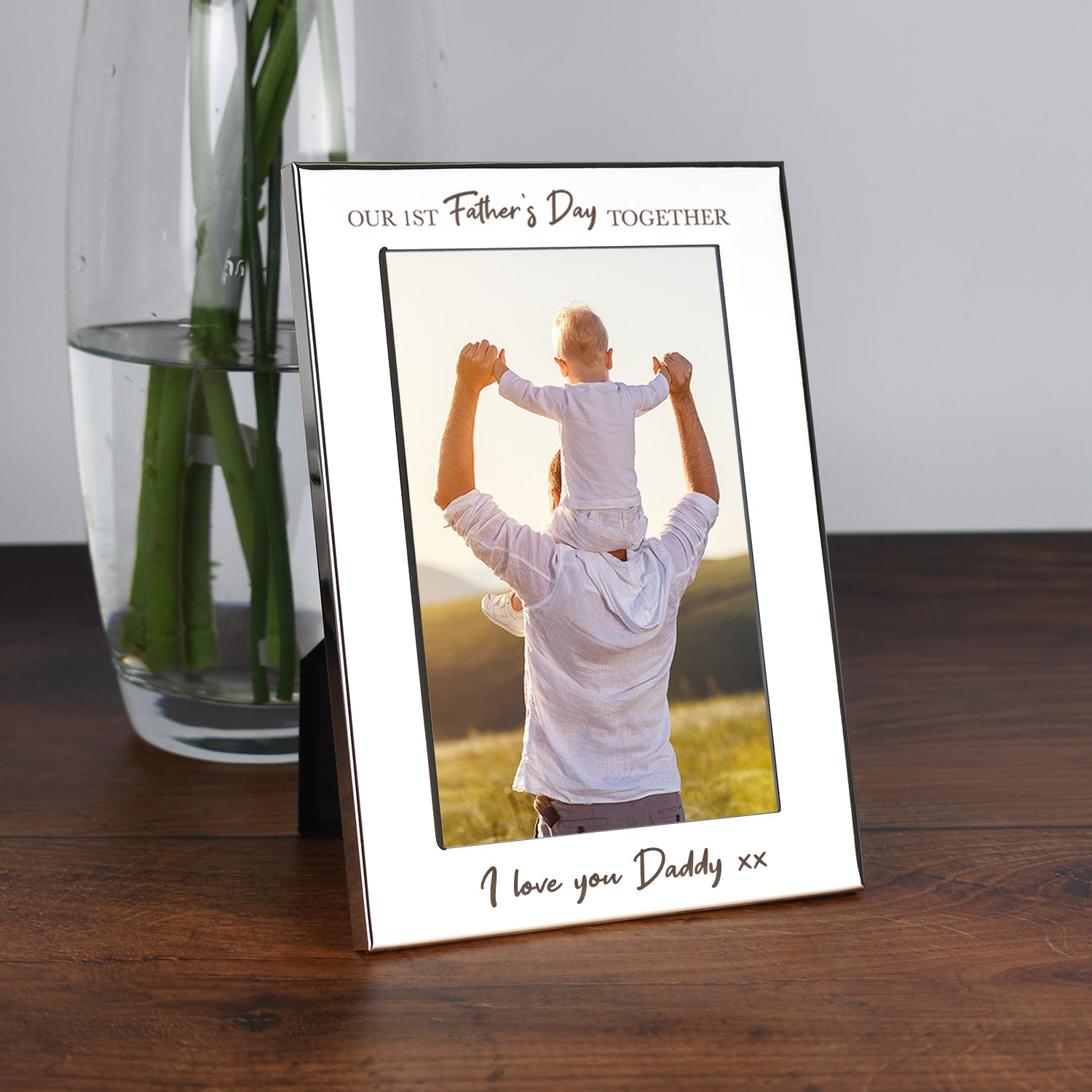 Personalised Our 1st Father’s Day Together 4x6 Photo Frame - Photo Frames