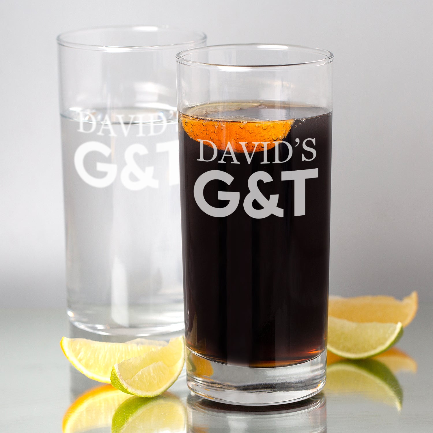 Personalised G&T Hi Ball Glass - Hi Ball Glass
