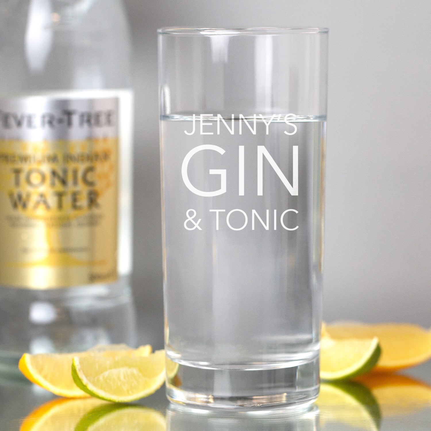 Personalised Gin & Tonic Hi Ball Glass - Hi Ball Glass