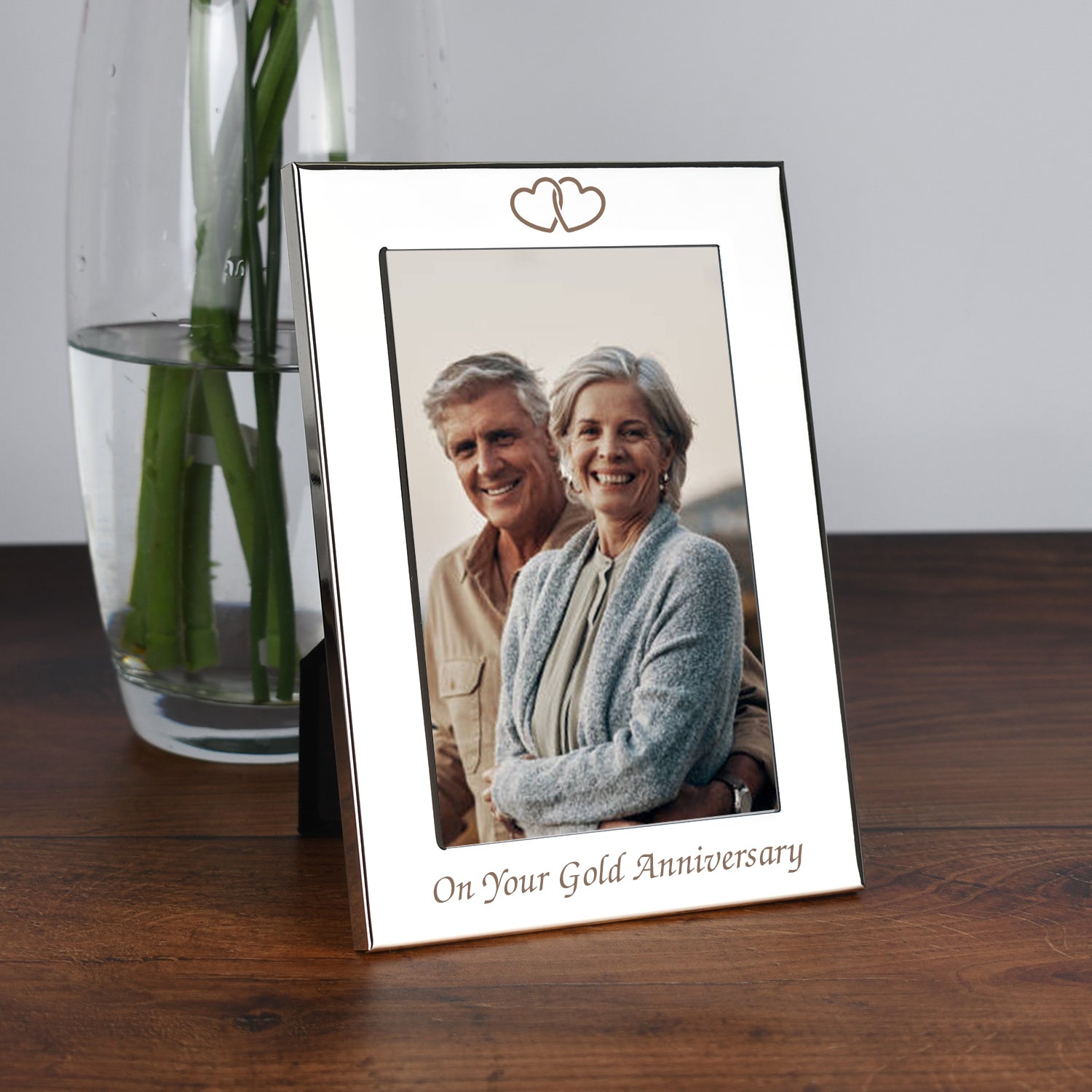 Silver 4x6 On Your Golden Wedding Anniversary Photo Frame - Photo Frames