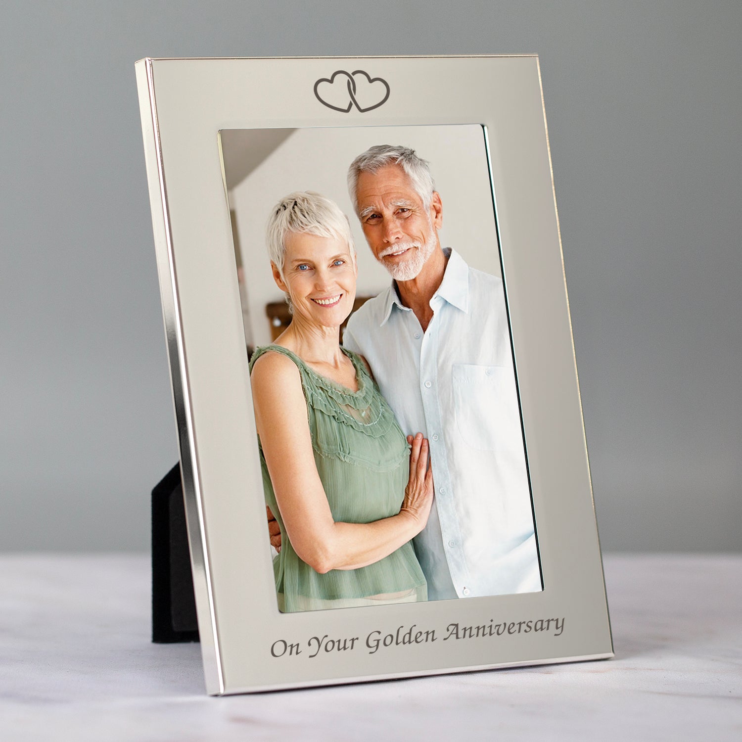 Silver 4x6 On Your Golden Wedding Anniversary Photo Frame - Photo Frames