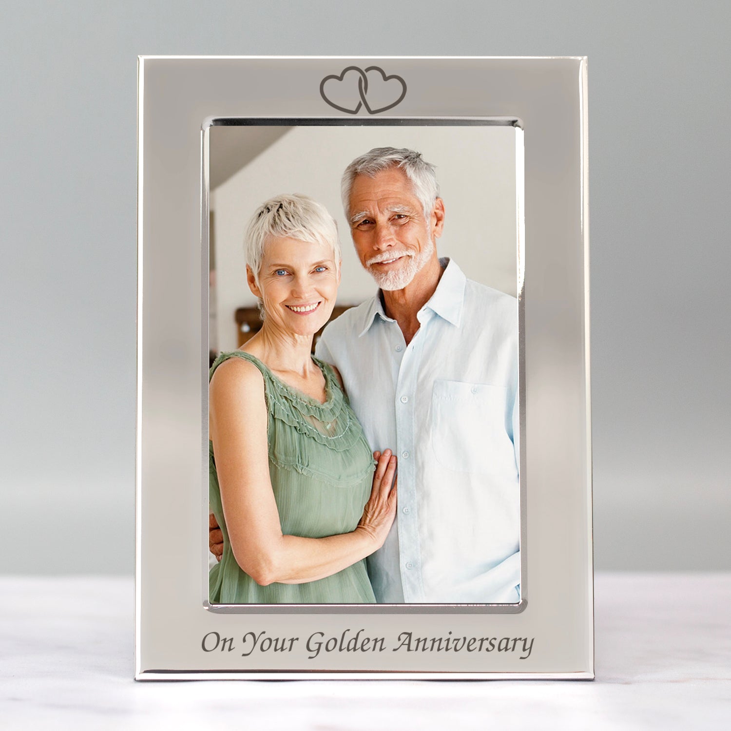 Silver 4x6 On Your Golden Wedding Anniversary Photo Frame - Photo Frames
