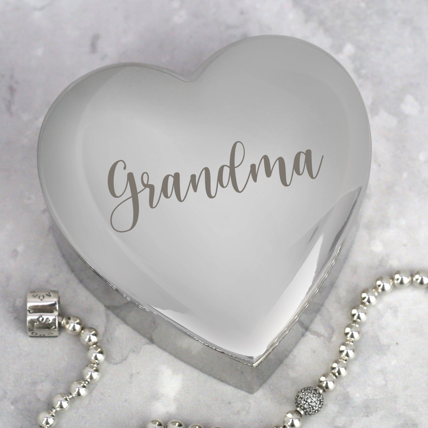 Grandma Heart Trinket Box - Trinket Box