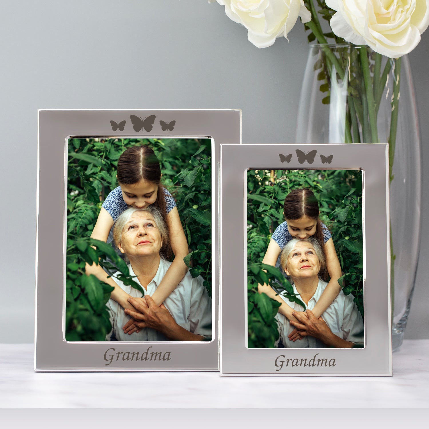 Silver 4x6 Grandma Photo Frame - Photo Frames