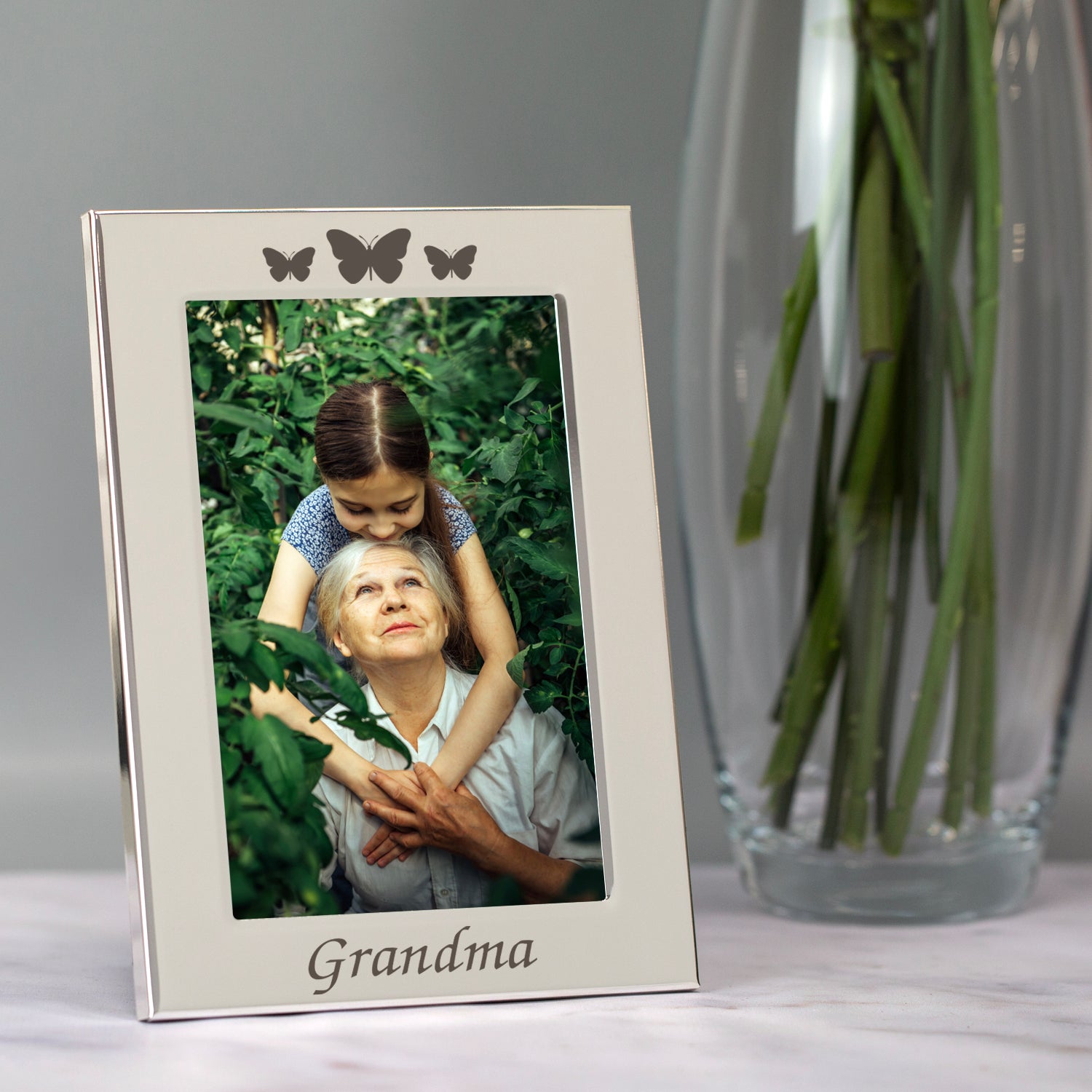 Silver 4x6 Grandma Photo Frame - Photo Frames