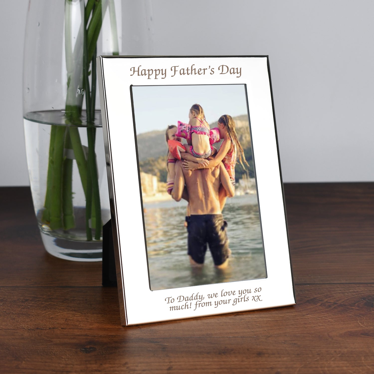 Personalised Happy Father’s Day 4x6 Photo Frame - Photo Frames