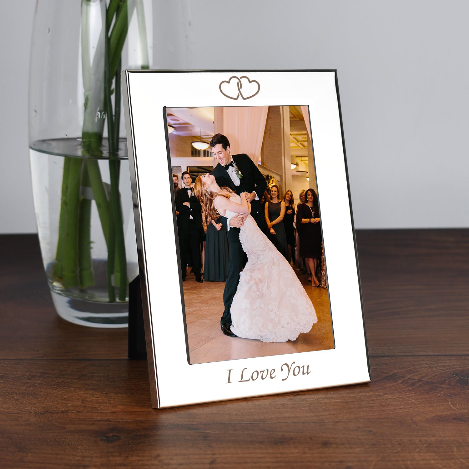 Silver 4x6 I Love You Photo Frame - Photo Frames