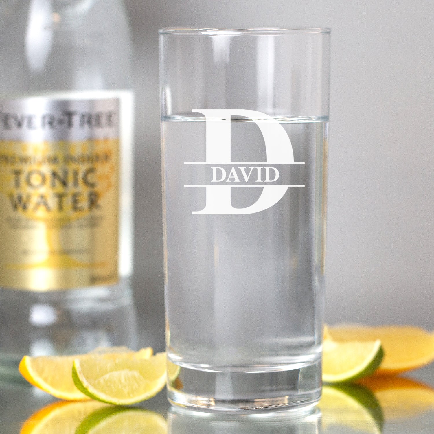 Personalised Initial & Name Hi Ball Glass - Hi Ball Glass