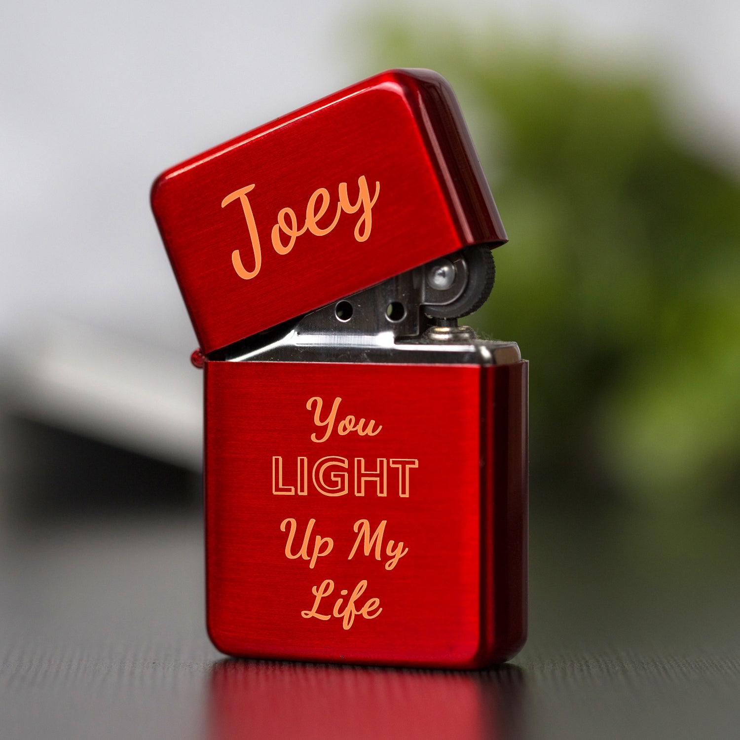 Personalised You Light Up My Life Red Ice Lighter & Gift Box - Lighters