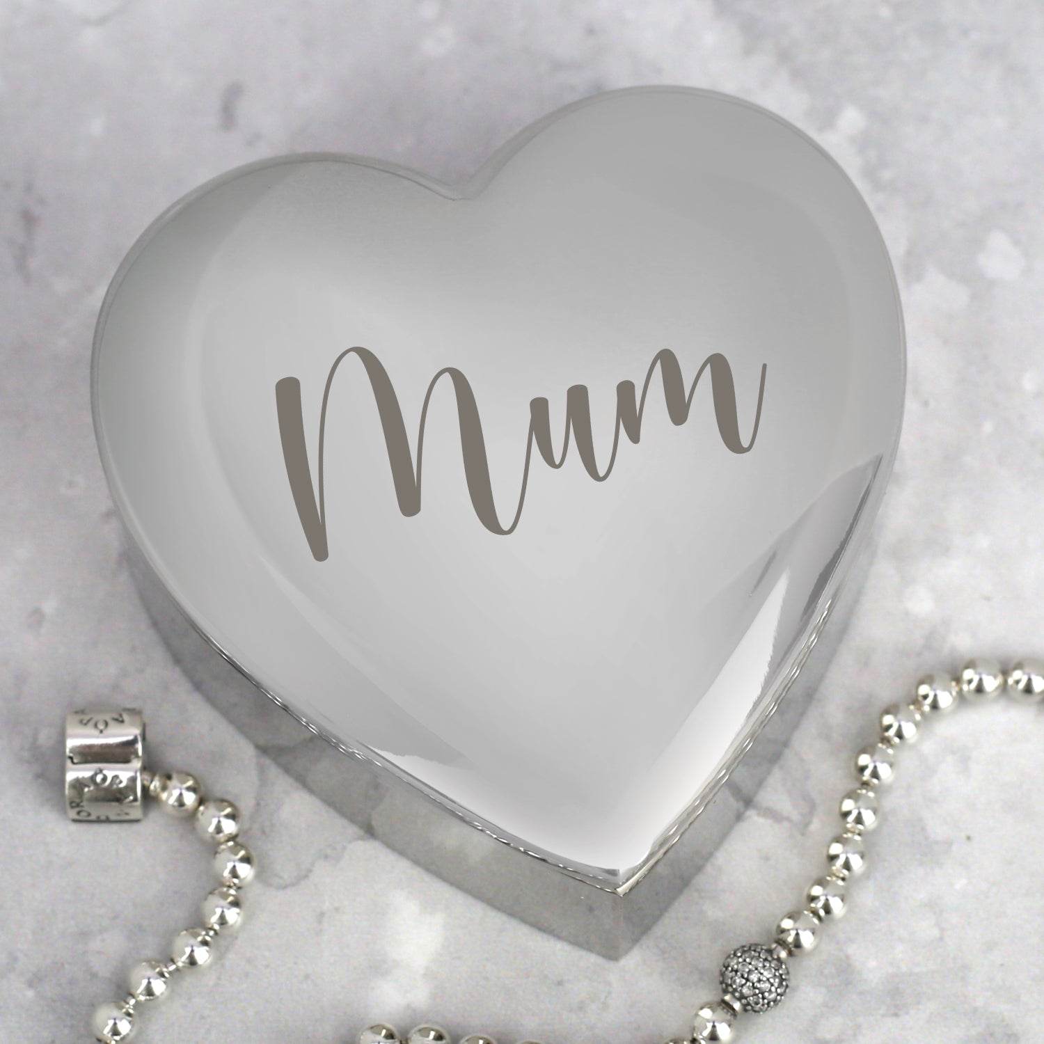 Mum Heart Trinket Box - Trinket Box