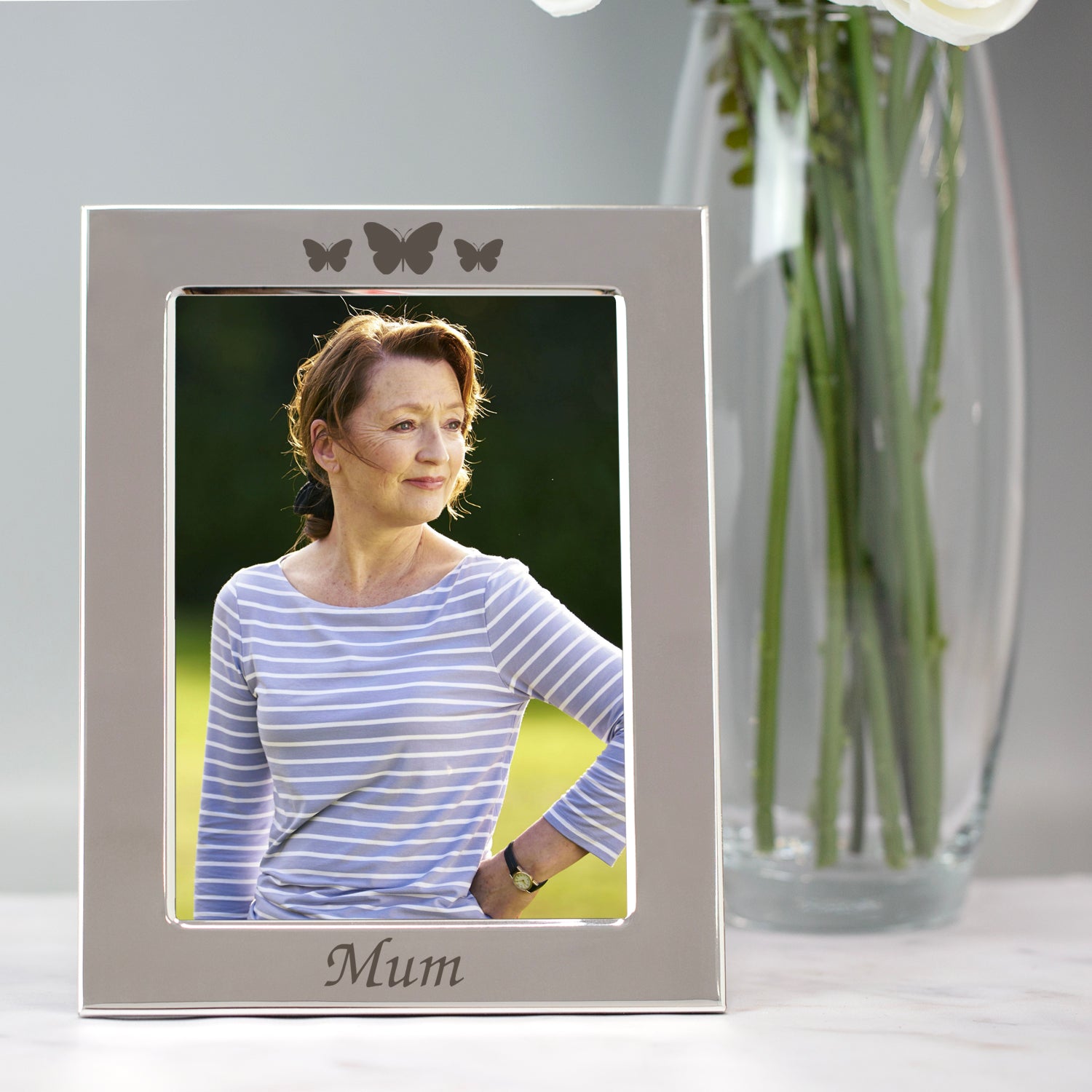 Silver 5x7 Mum Photo Frame - Photo Frames
