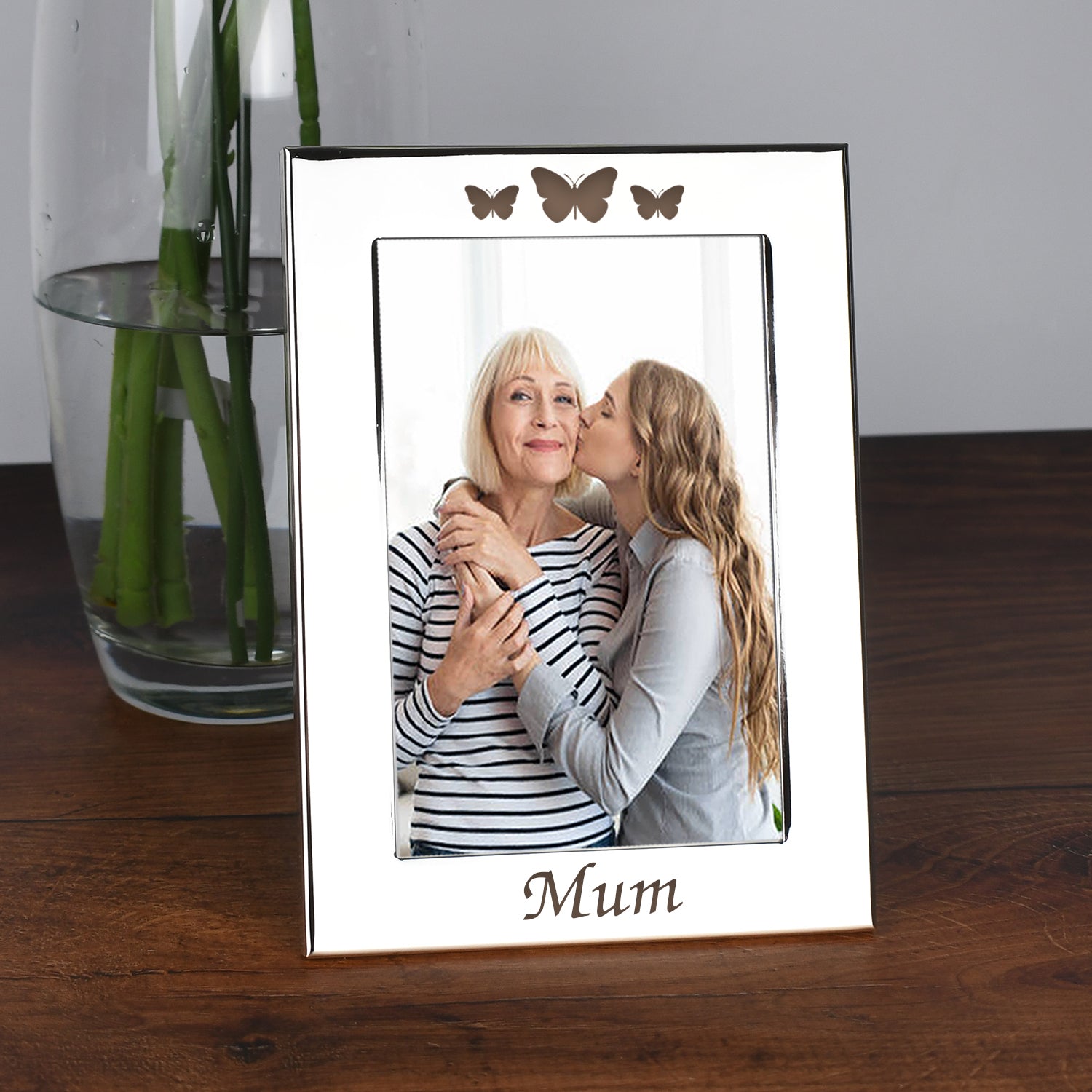 Silver 4x6 Mum Photo Frame - Photo Frames