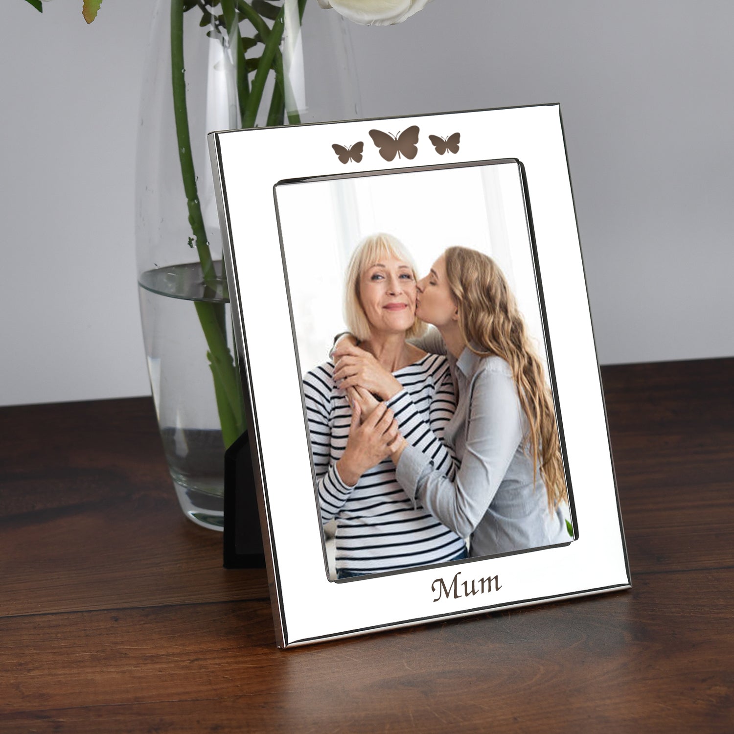 Silver 5x7 Mum Photo Frame - Photo Frames