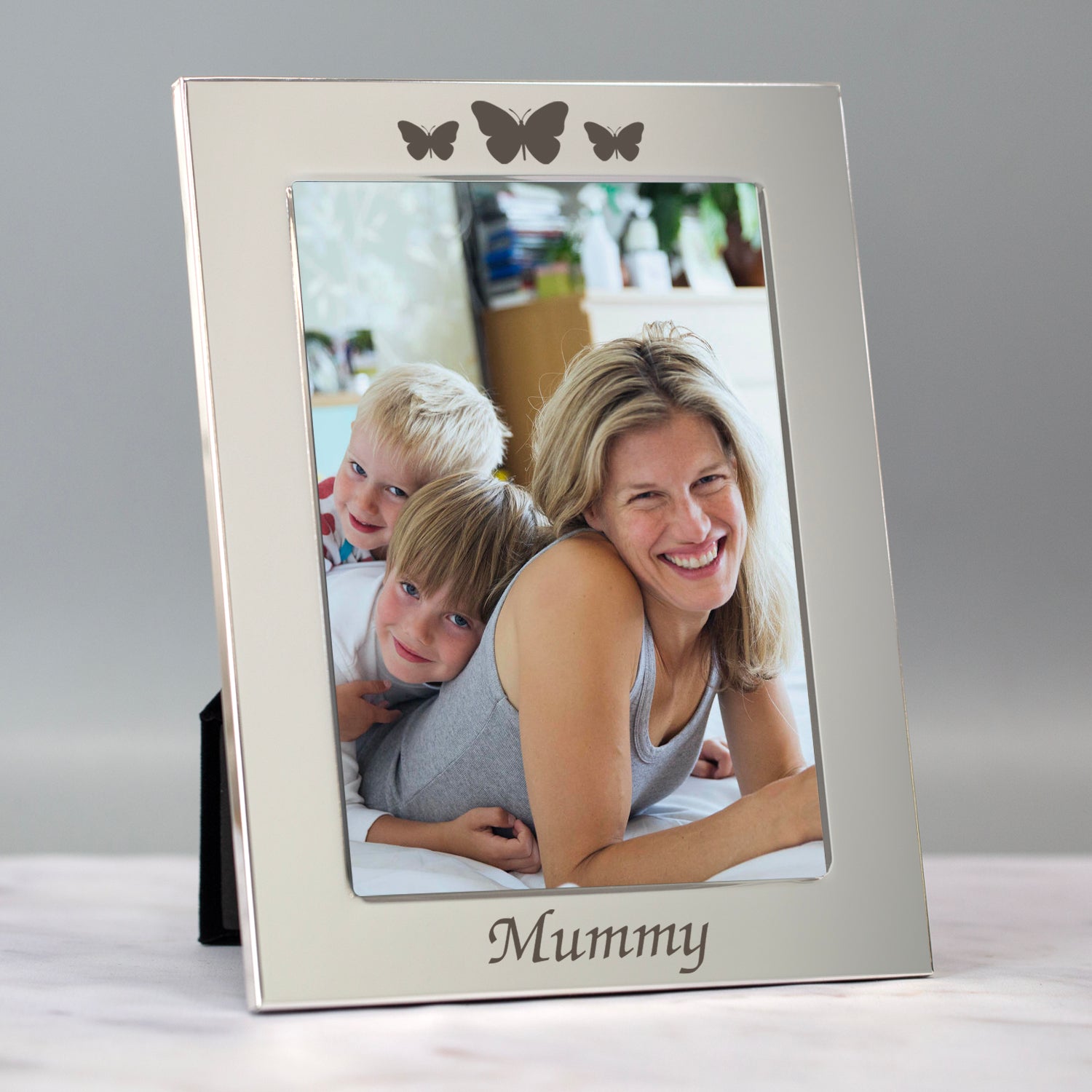 Silver 4x6 Mummy Photo Frame - Photo Frames