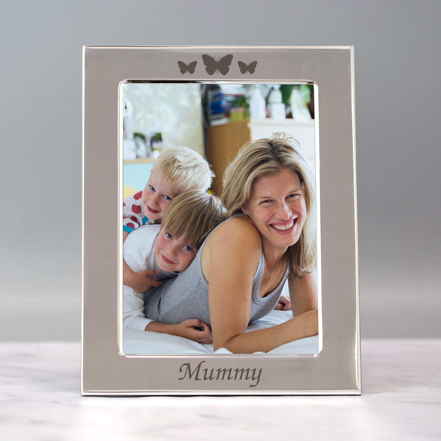Silver 4x6 Mummy Photo Frame - Photo Frames